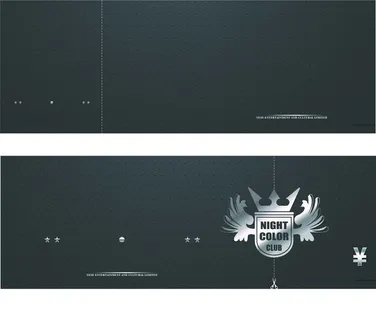 高档黑色金属代金券高清