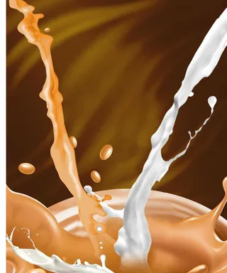 牛奶背景，奶茶广告背景高清