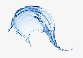 创意动感水花免抠