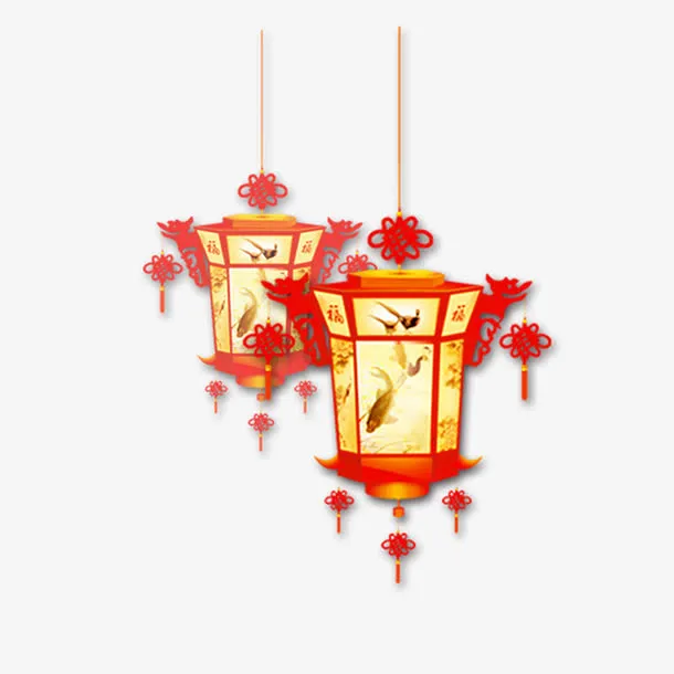 古风灯笼免抠