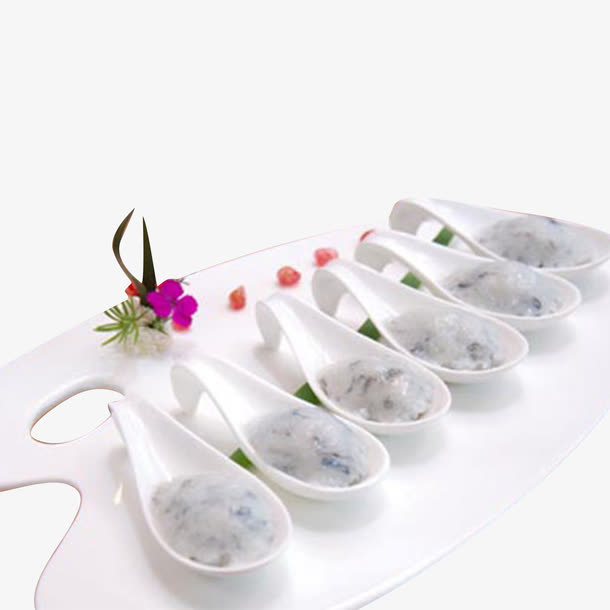 实物虾滑海报免抠