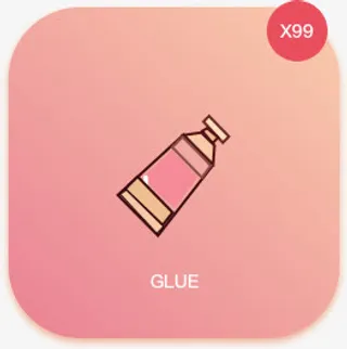 粉色胶水图标设计免抠