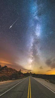 绝美星空H5背景高清