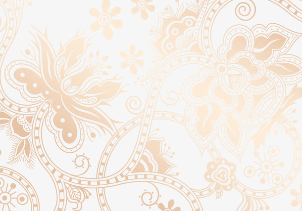 复古花纹背景