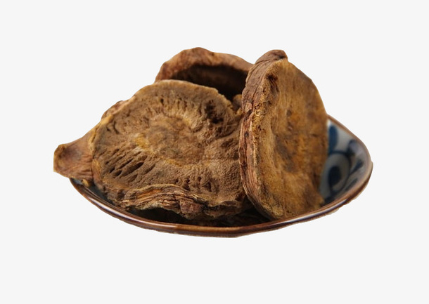 中药生大黄实物图免抠