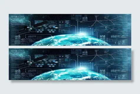 黑色科技线条背景图高清