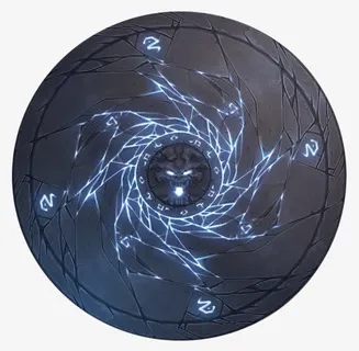 圆盘炫光元素免抠