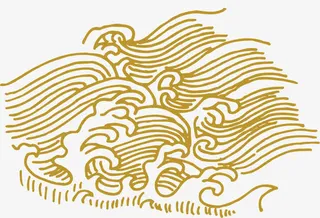 金线 边框 云纹免抠