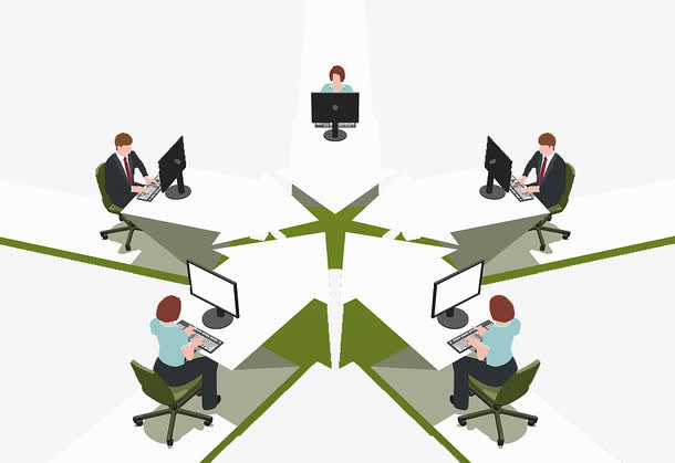 商务办公素材箭头指示方向免抠