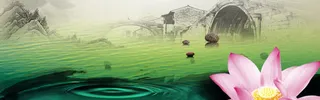 中国风背景banner