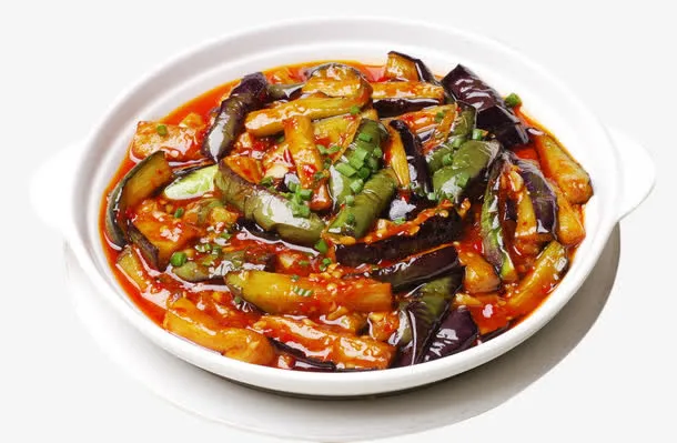 鱼香茄子免抠