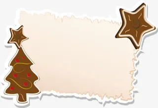 圣诞节卡通边框免抠