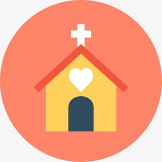 教堂图标免抠
