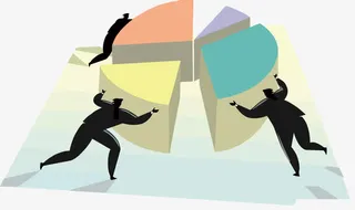 矢量合作共赢插画免抠