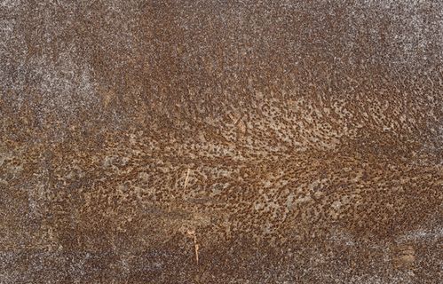 带状大面积金属腐蚀底纹背景