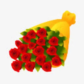 一束玫瑰免抠