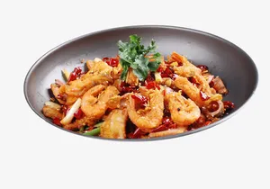 麻辣香酥脆虾免抠