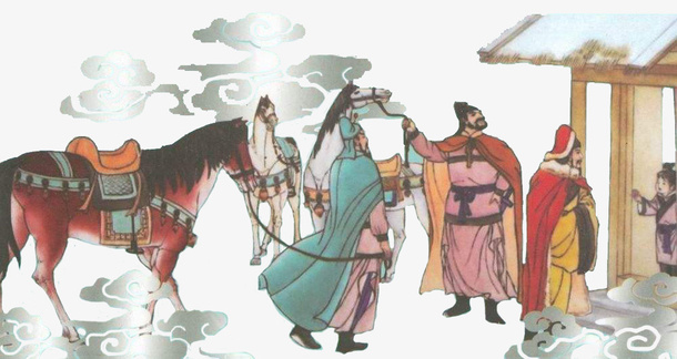 三顾茅庐中免抠