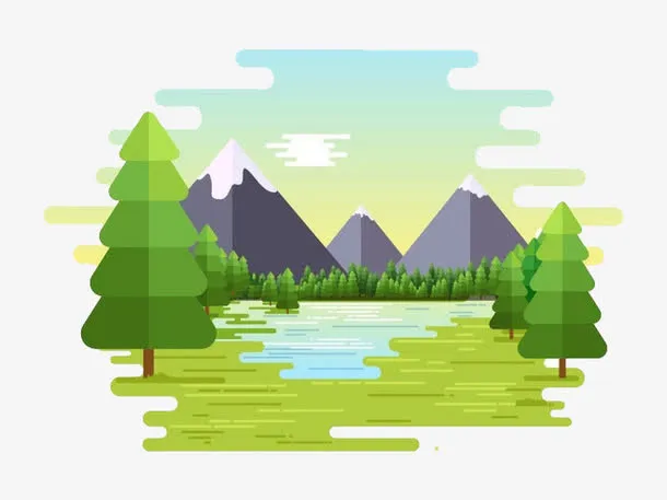 山水免抠