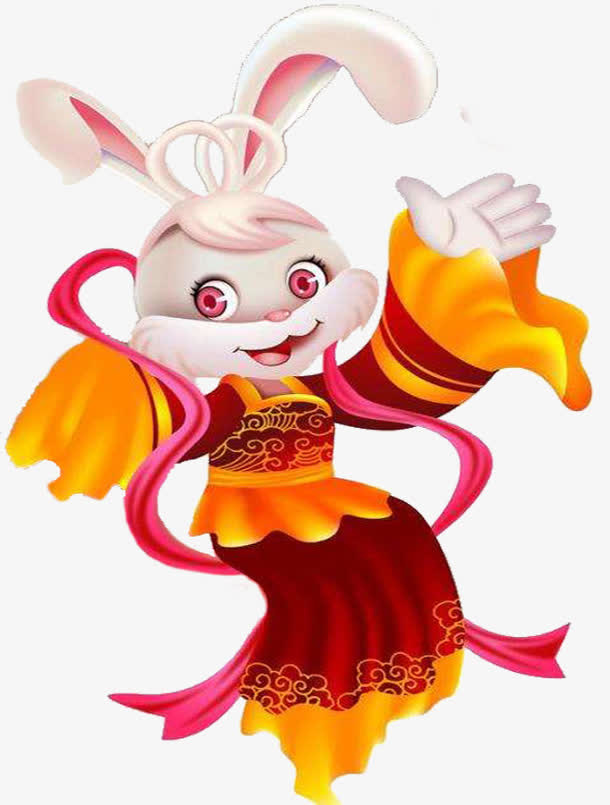 月兔腾云驾雾免抠