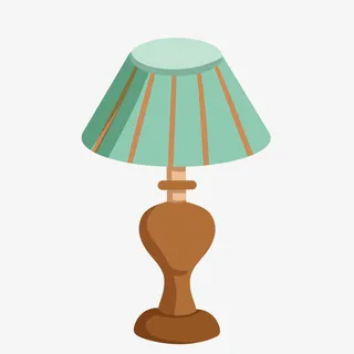 免抠 复古的装饰台灯免抠