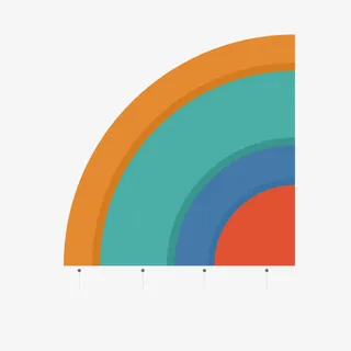 彩色数据占比免抠