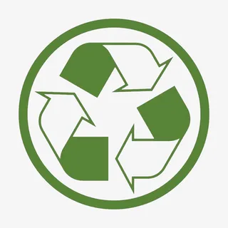 卡通绿色 无毒标识的PNG免抠