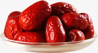 中秋节高清大红枣海报免抠