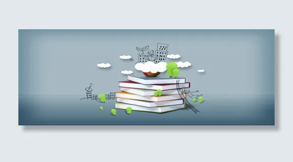 教育书本模板PSD分层banner高清