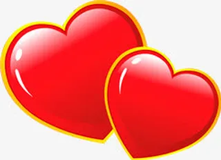 心心相印浪漫图片免抠