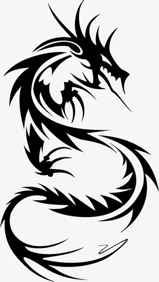 矢量中国龙免抠