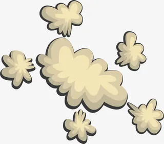 气体烟雾效果免抠