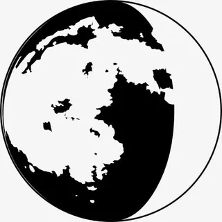 月亮相位符号图标免抠