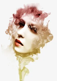 小清新化妆品背景图片免抠手绘/卡通卡通元素