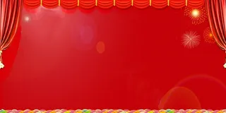 高档红色舞台背景高清
