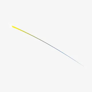 带彩色轨迹的流星免抠