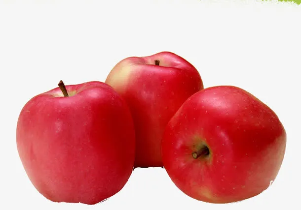 手绘苹果春节海报免抠