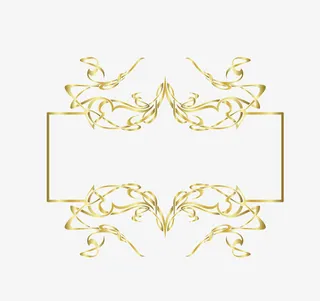 矢量卡通标题栏边框png免抠