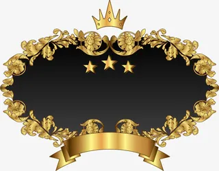 做旧风边框免抠