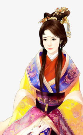 古代美女免抠