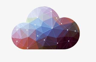 矢量几何云朵免抠