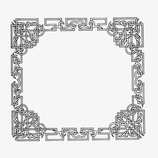 中式传统边框PNG图片免抠
