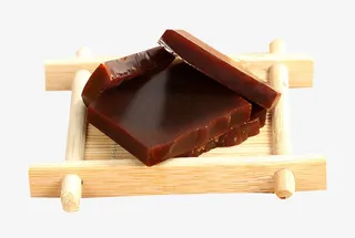 传统提炼阿胶块免抠