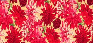 红色花朵喜庆背景高清