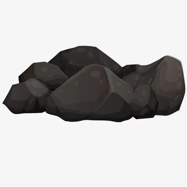 矢量煤炭免抠