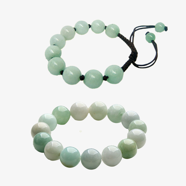 翡翠手链免扣素材免抠