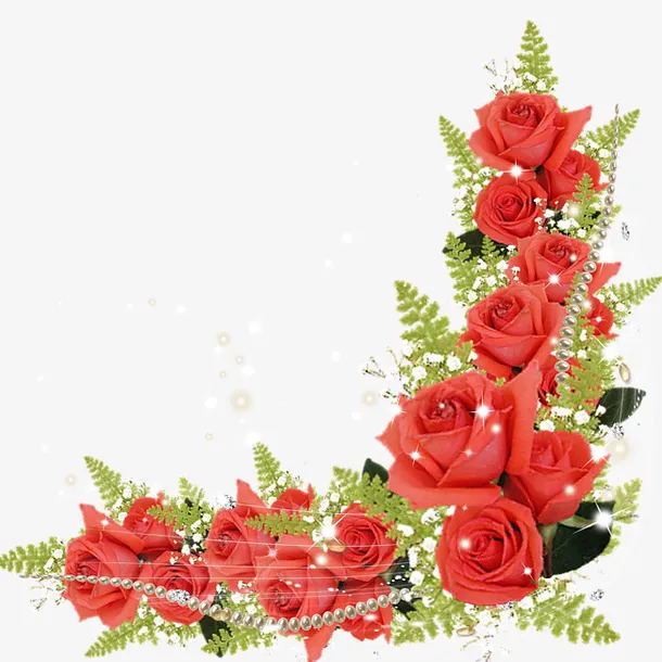 花朵边框免抠