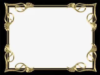 欧式复古相框免抠素材免抠