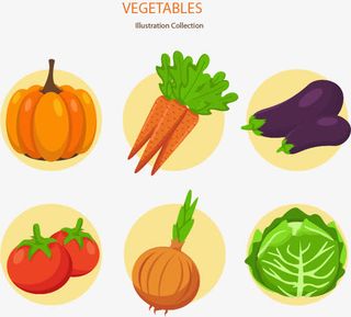 蔬菜水果矢量素材免费下载免抠