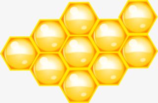 金灿灿的蜂巢免抠